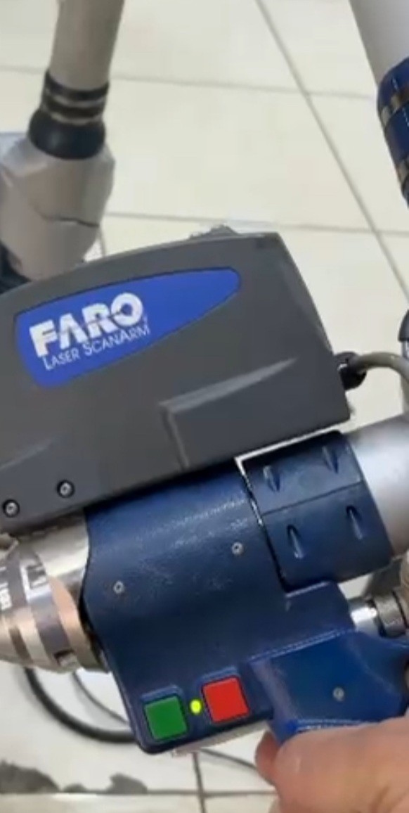 FARO Laser Tracker X V2 & Master Control Unit & FARO Arm P08 With Accessories