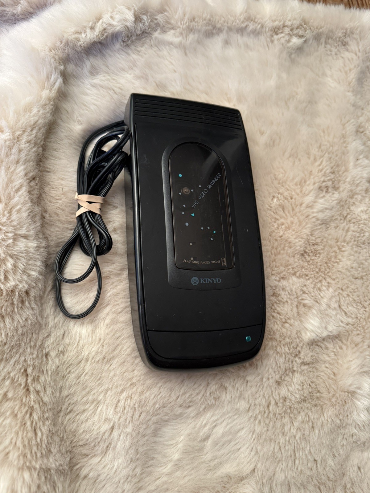 Kinyo Automatic Cassette Rewinder Working VCR Tested