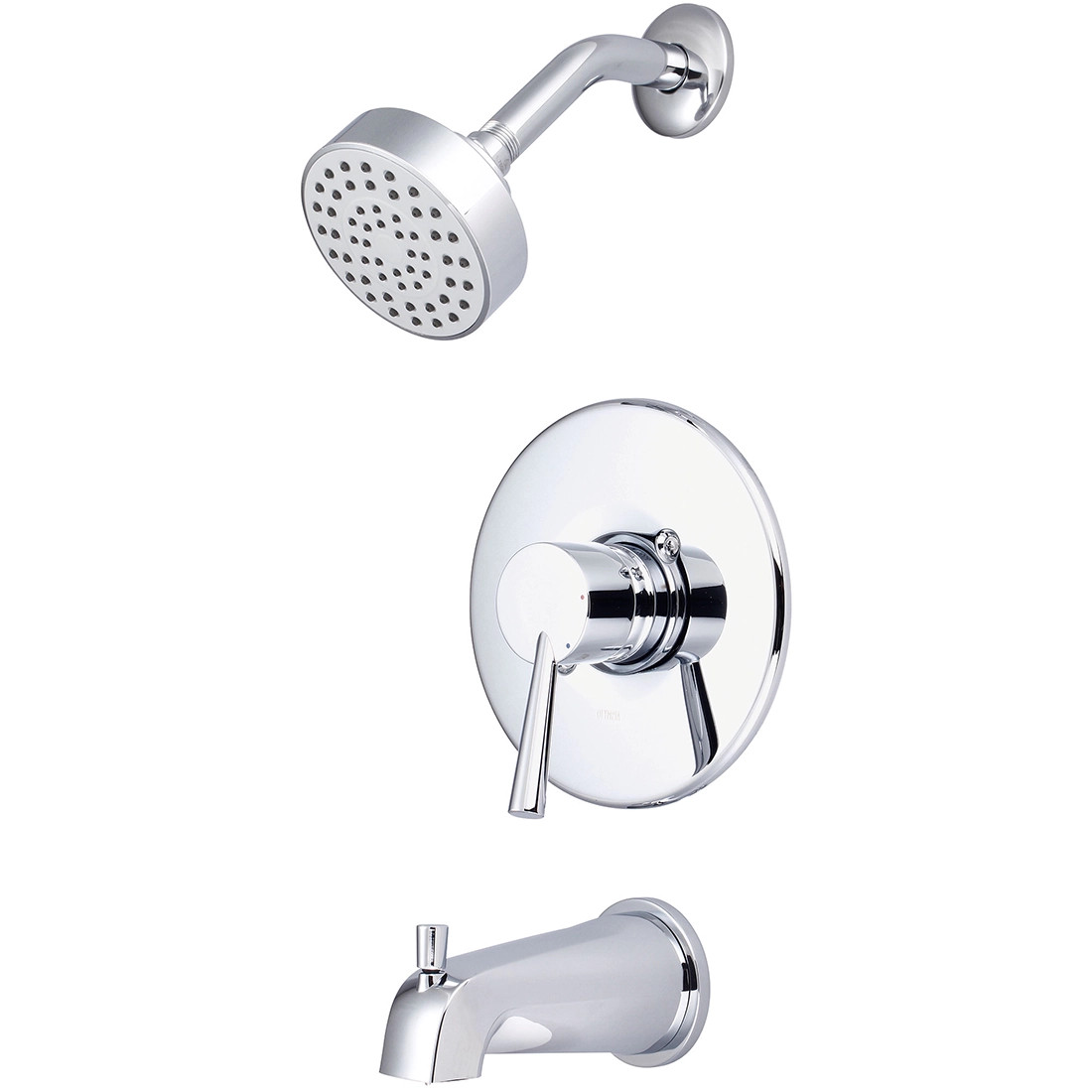 Pioneer T-2370 1/2" Tub & Shower Trim Package Brass Single Function Shower Head