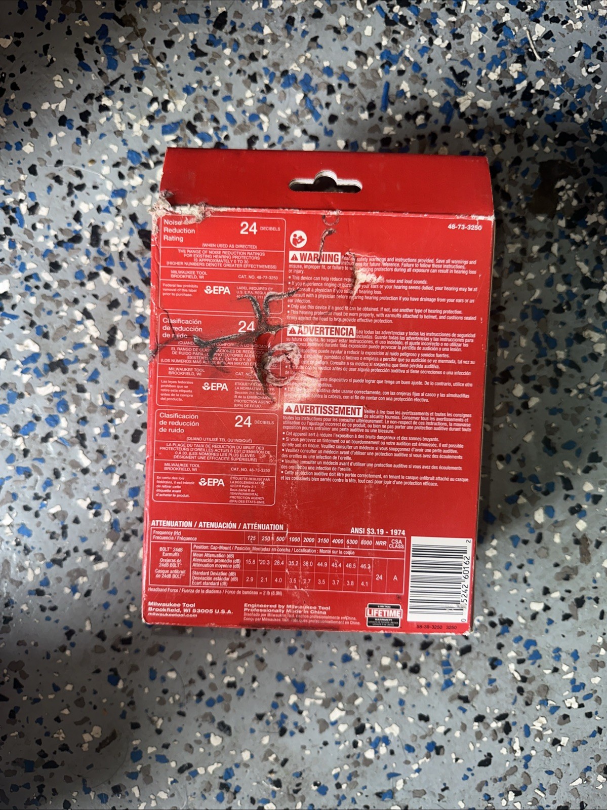 Milwaukee Tool 48-73-3250 Bolt 24Db Earmuffs