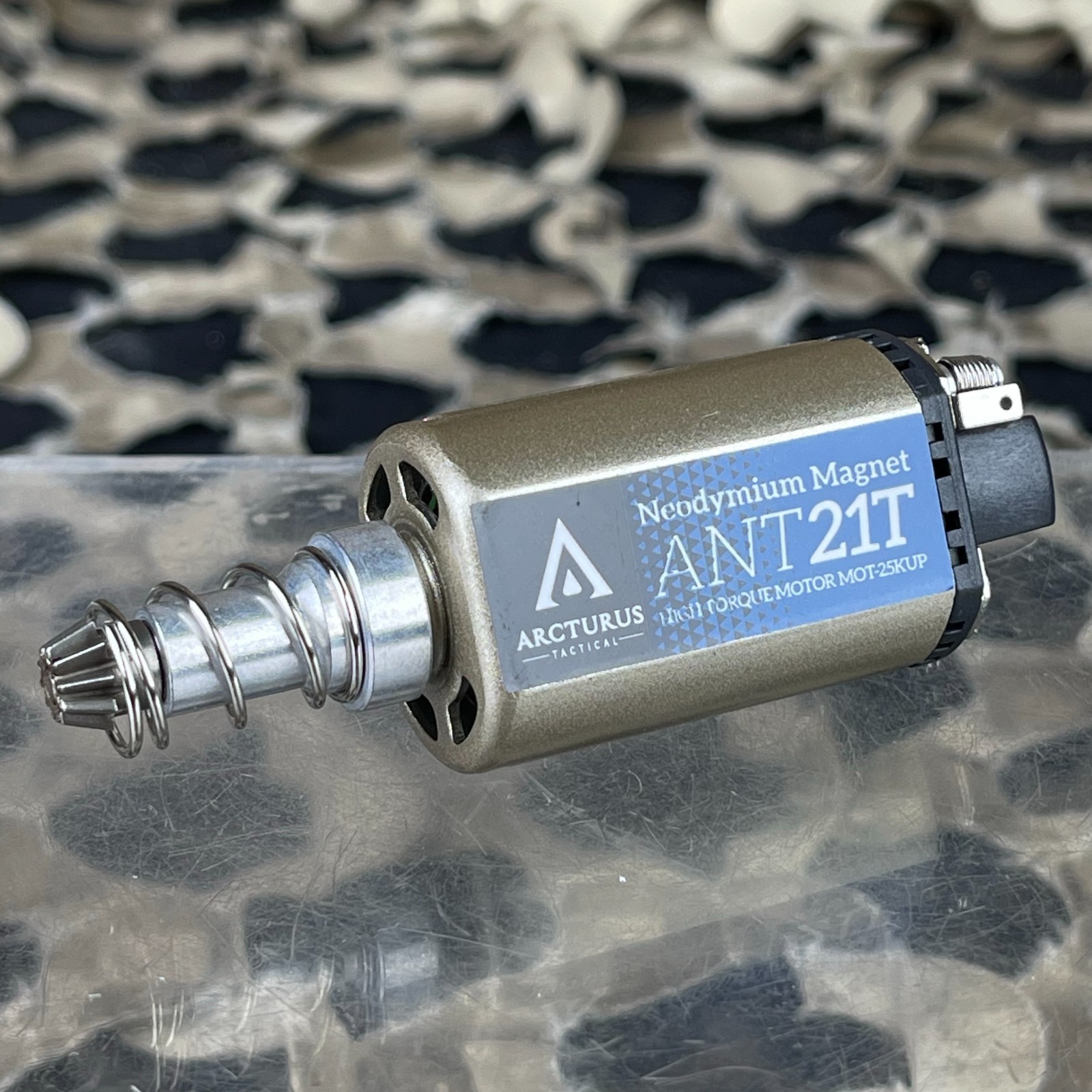Arcturus High Torque 25K Neodymium Motor 21T w/ Steel Pinion Gear - O Type/Long