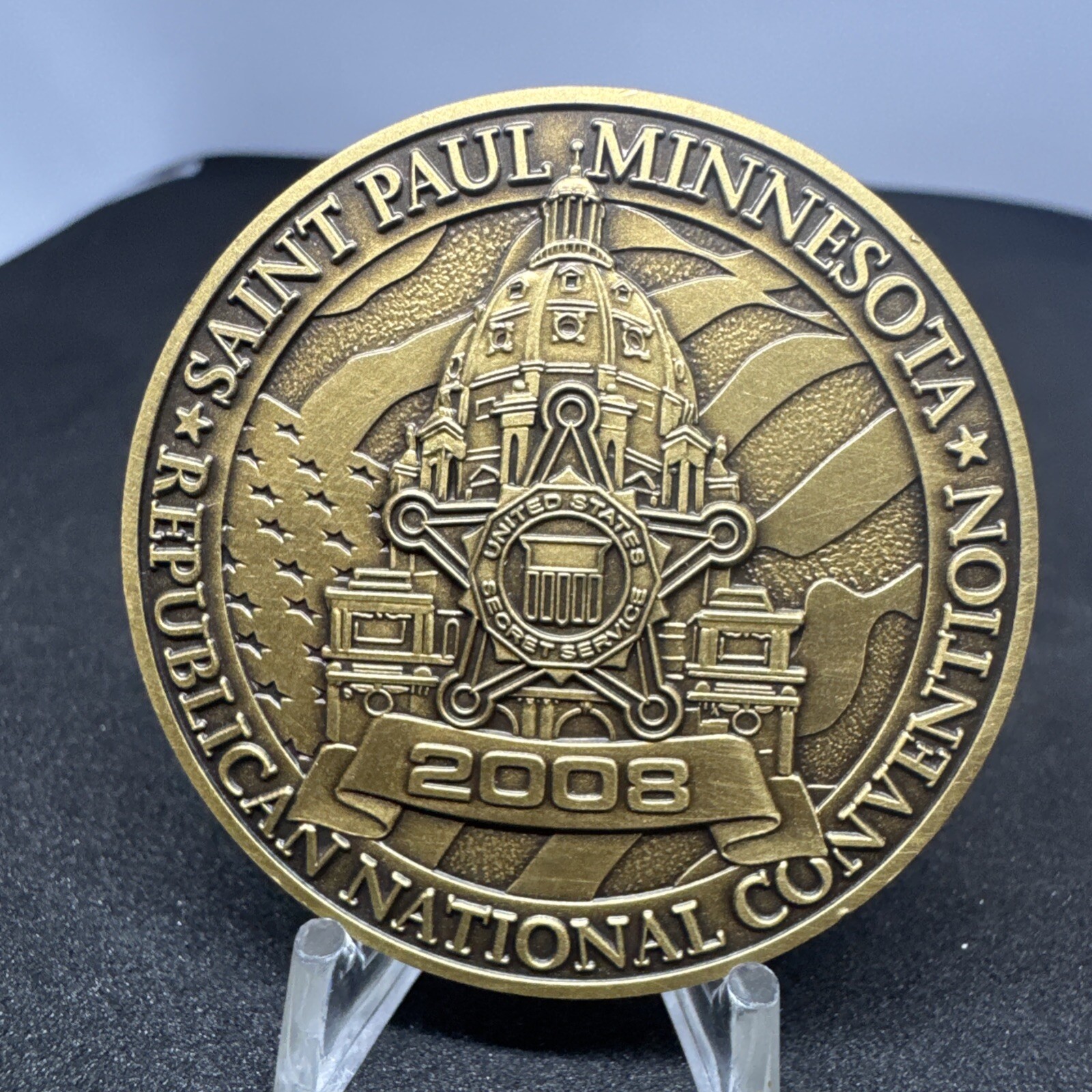USSS Republican National Convention - Saint Paul, Minnesota 2008 Challenge Coin