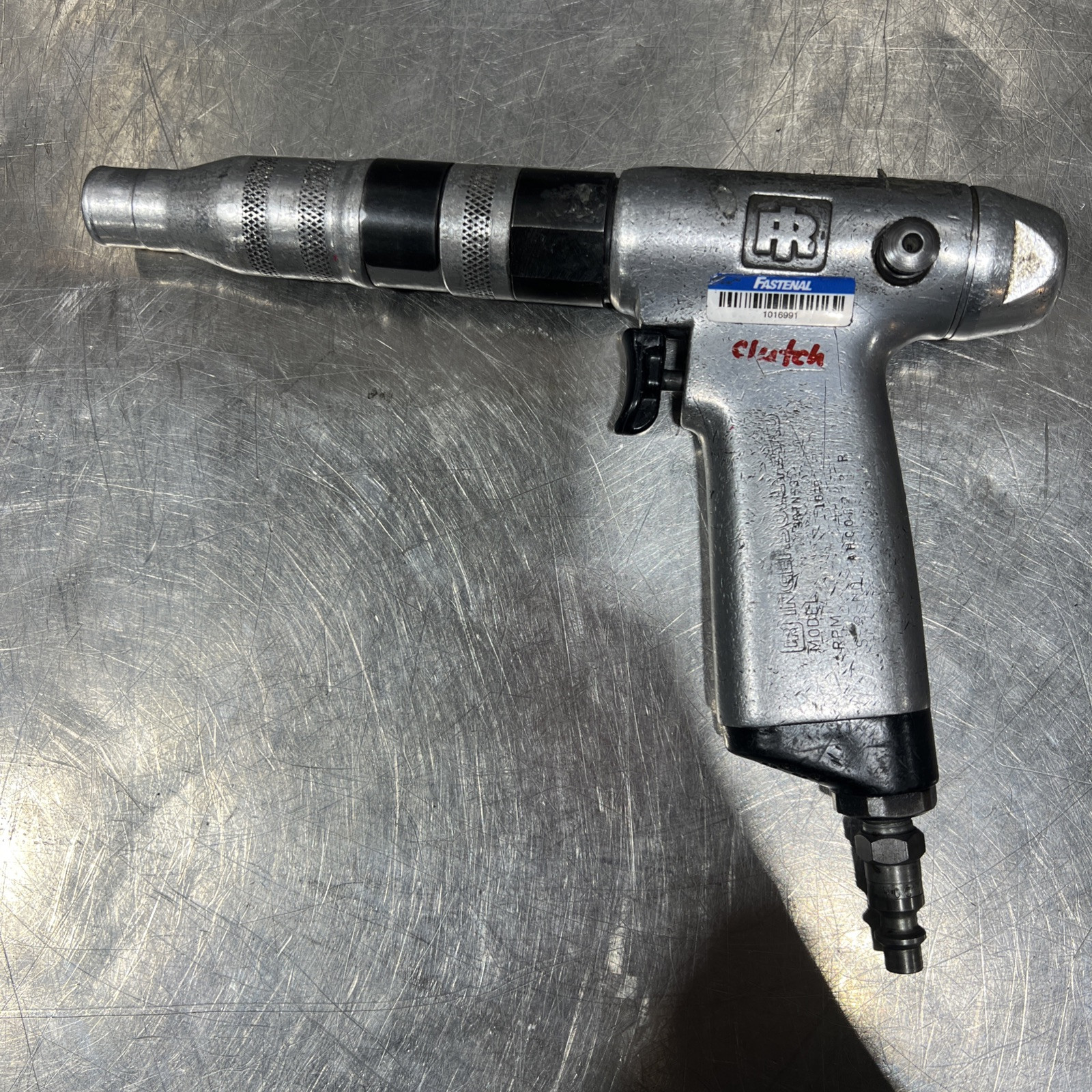 INGERSOLL RAND 3RTNS3 PNEUMATIC SCREWDRIVER PISTOL GRIP 1000 RPM. Item ID BP3’s