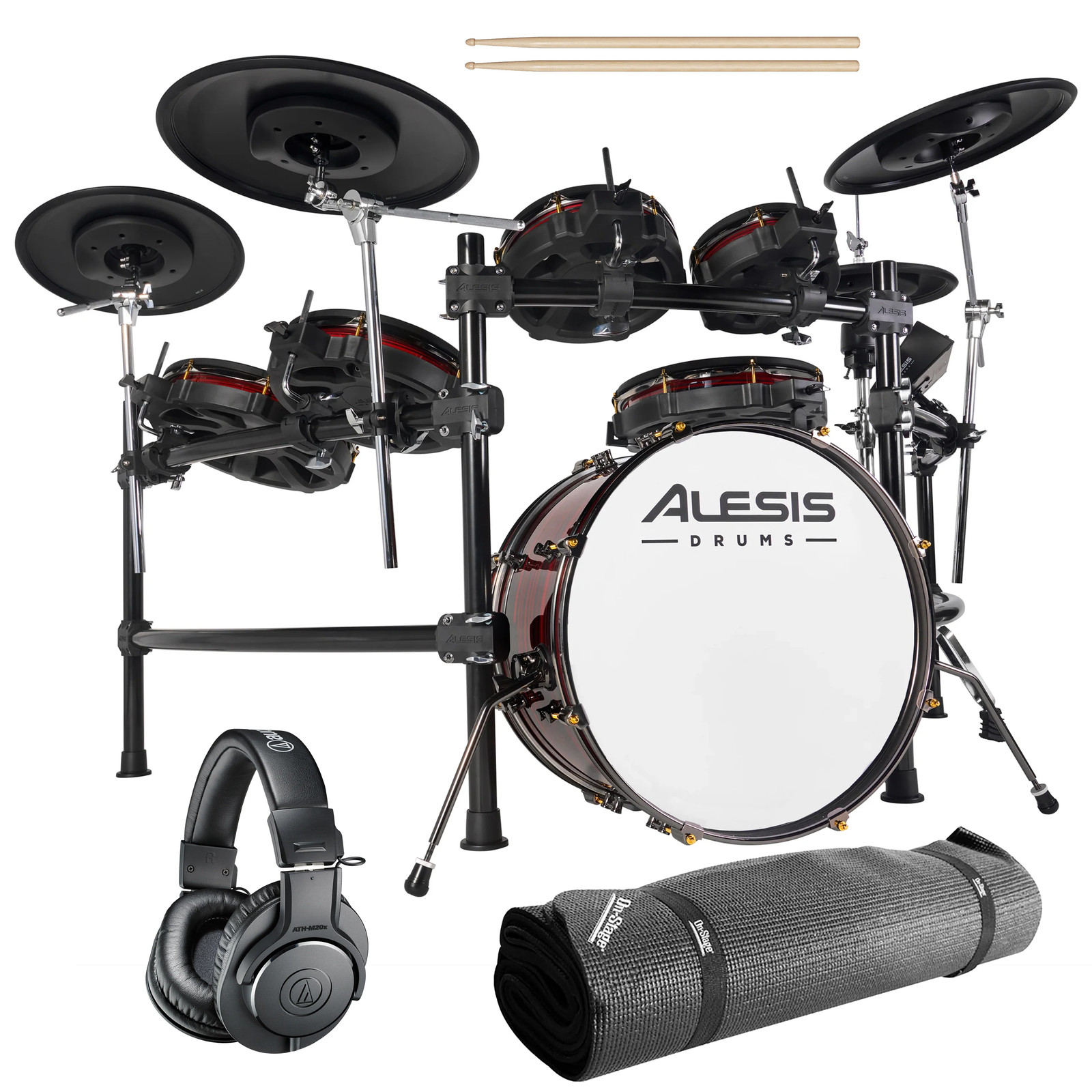 Alesis Strata Prime Electronic Drum Set BONUS PAK