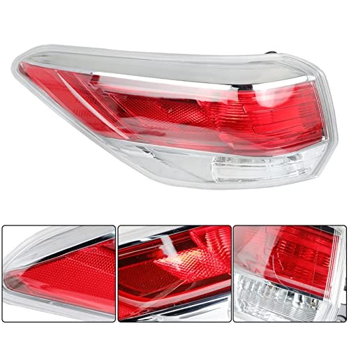 Left Outer Tail Light Rear Brake Tail light Assembly Driver Side Replacement