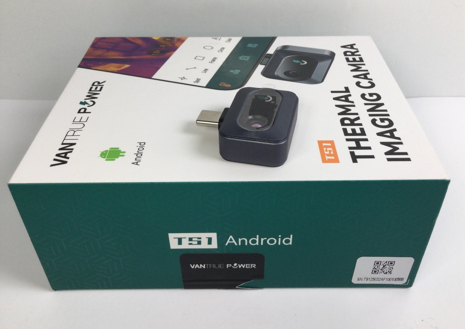 Super Resolution 512×384 Infrared Thermal Camera Android Image Camera