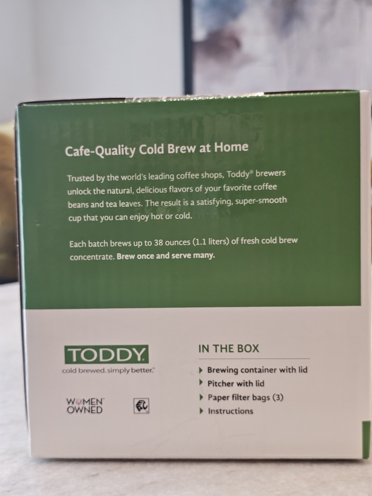 Toddy® Essential Brewer ~ Cold Brew Coffee Maker ~ NEW Sealed