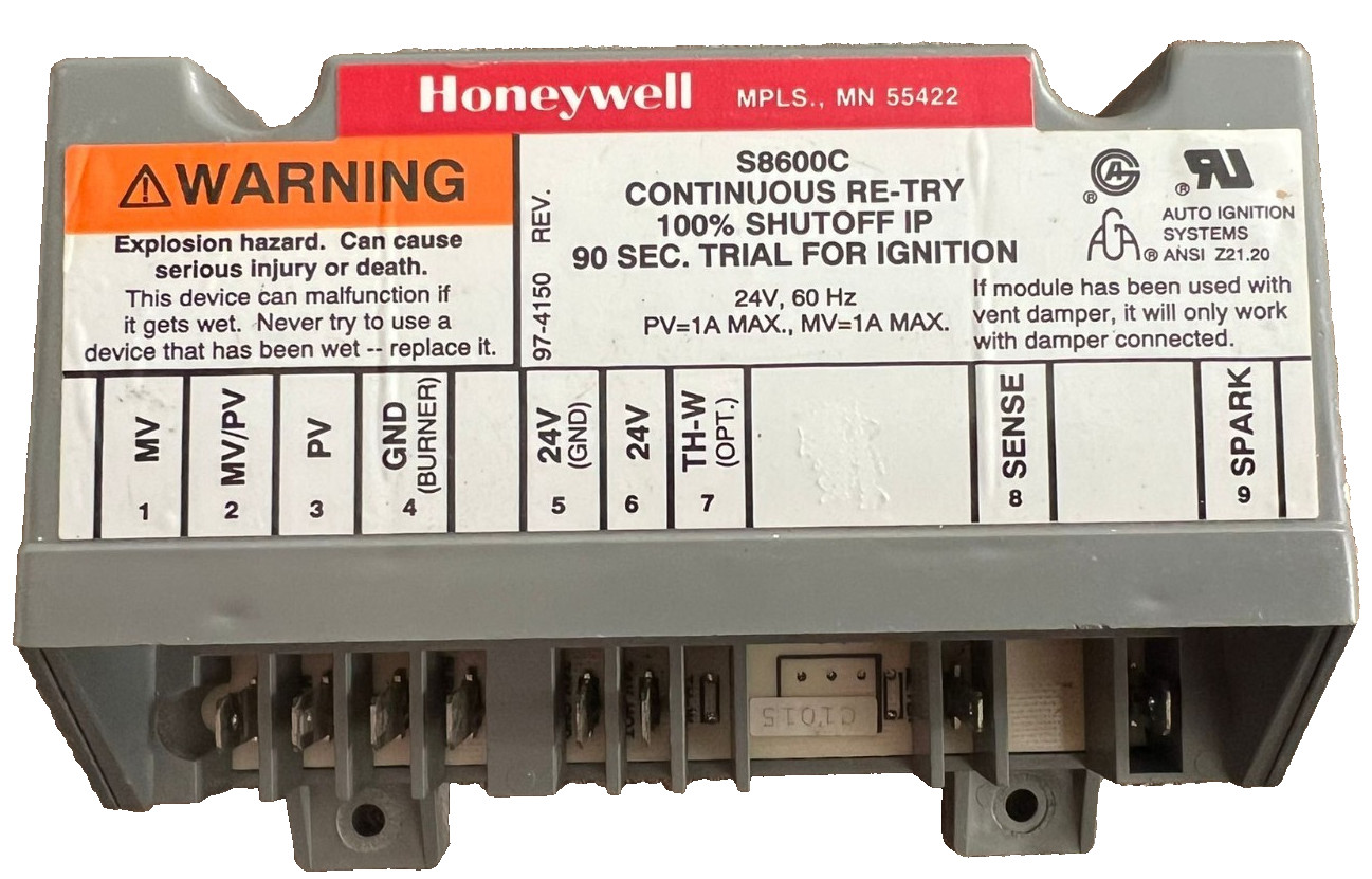 S8600C Continuous Re-try Ignition Control Module