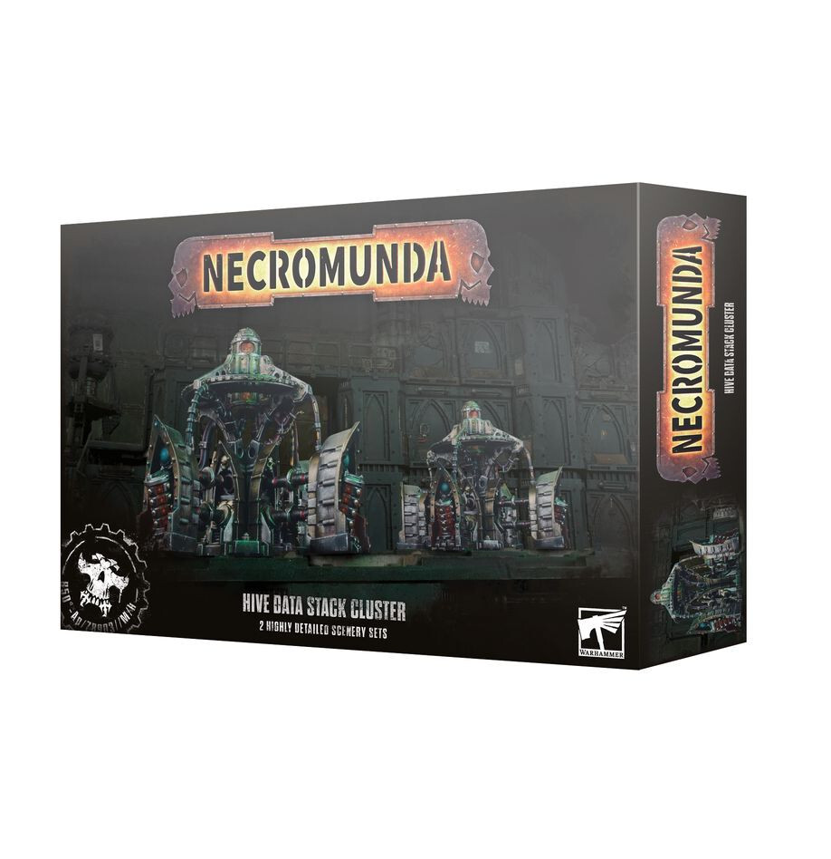Necromunda: Hive Data Stack Cluster - Warhammer 40K - Brand New! 301-36