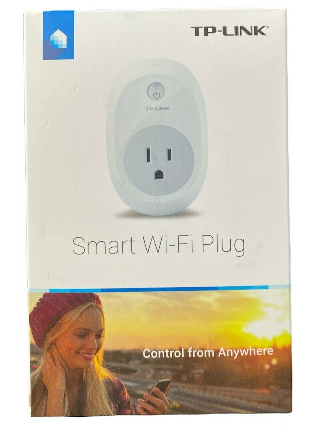 TP-LINK Smart Wi-Fi Plug Home Office HS100 Outlet With Remote Access & Away Mode
