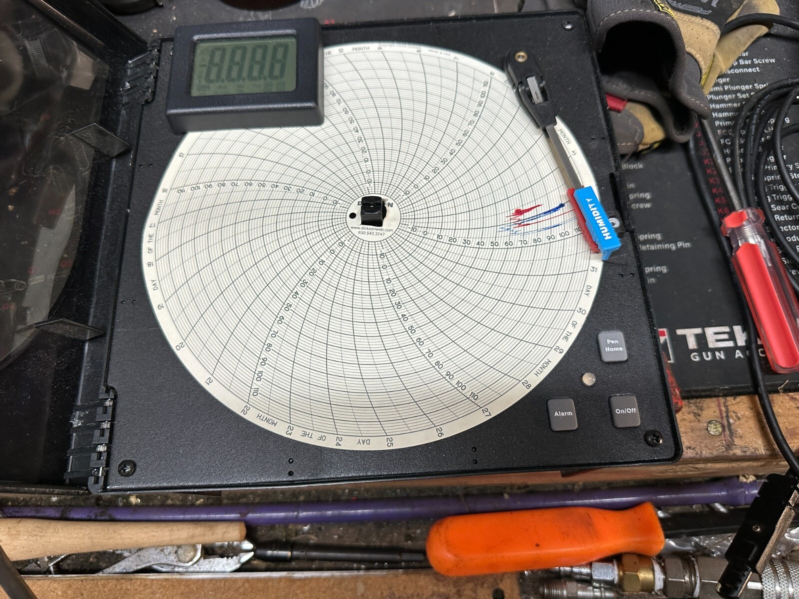 Dickson Temp & Humidity Chart Recorder