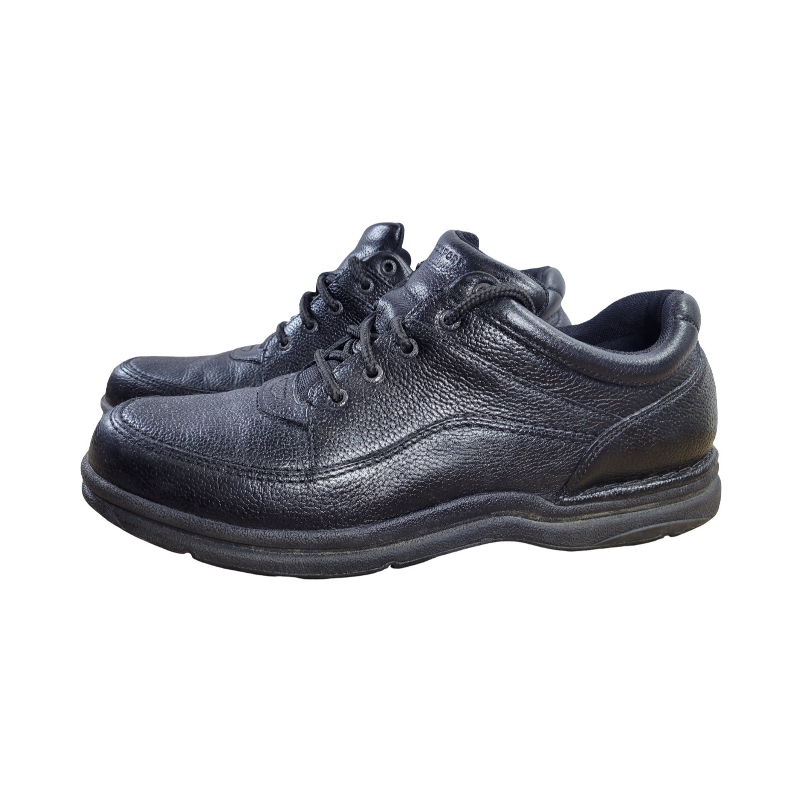 Rockport World Tour Men's 14 Black Lace Up Dress Shoes K71185