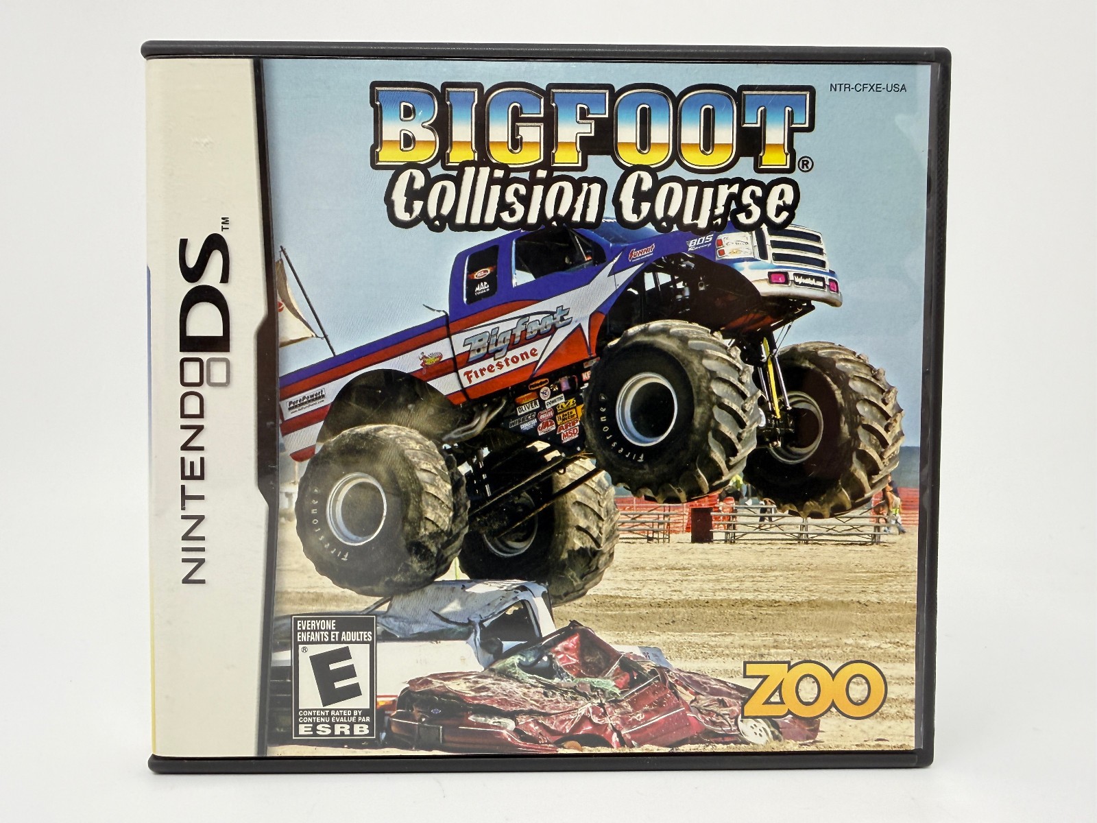 Bigfoot: Collision Course (Nintendo DS) *CASE & MANUAL ONLY - NO GAME*