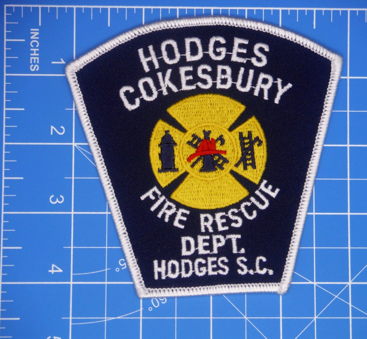 Hodges Cokesbury South Carolina Fire Rescue patch
