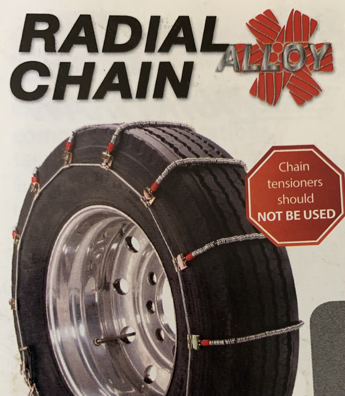 *SCC* 285/70R24.5 *13.35mm* MANGANESE ALLOY CABLE CHAINS 43