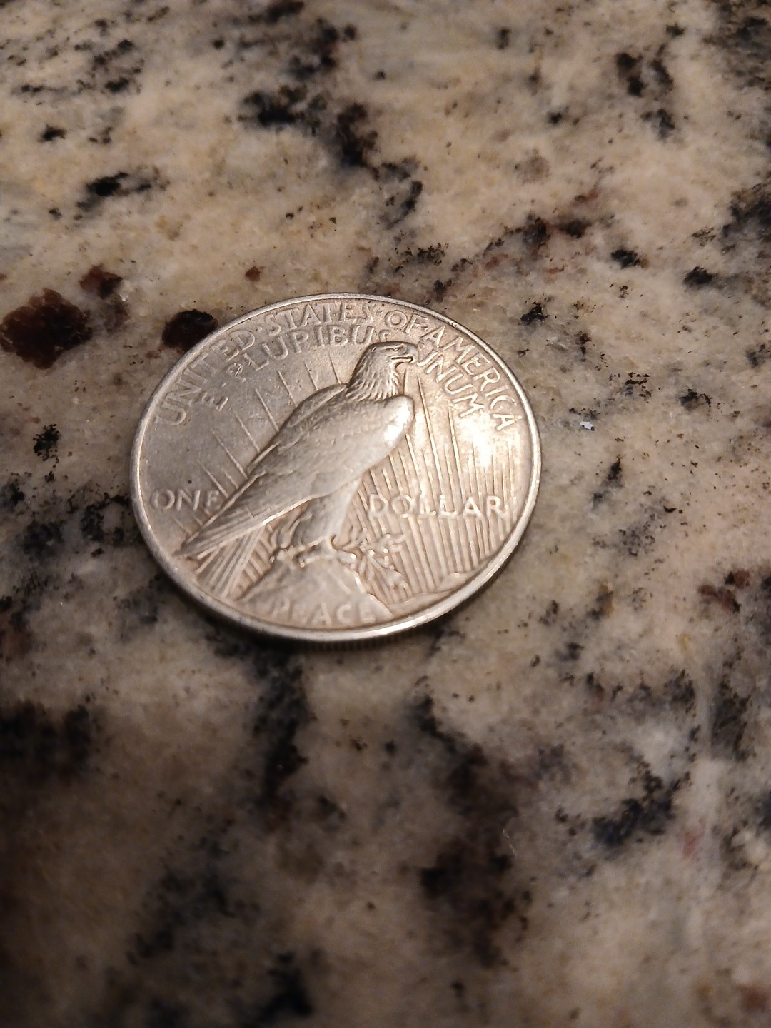 1922 SILVER PEACE DOLLAR NO MINT MARK GREAT SHAPE
