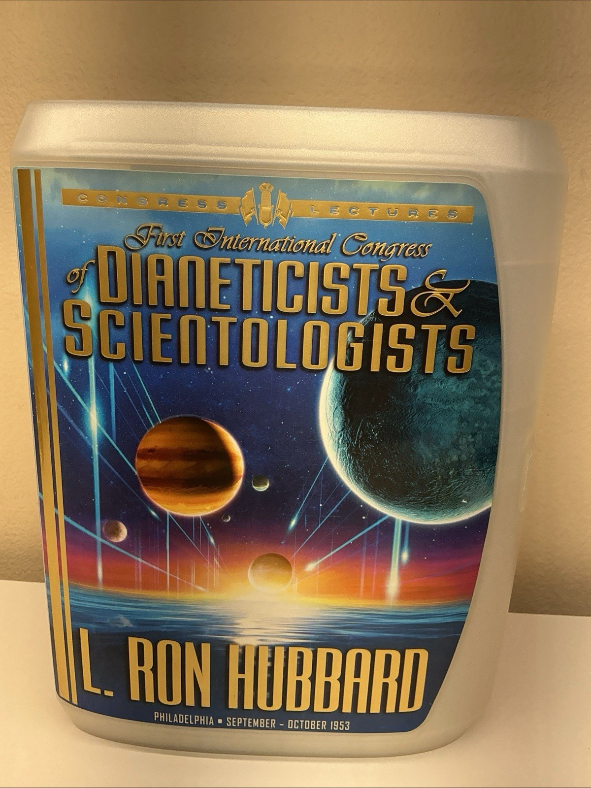 L Ron Hubbard First International Lectures of Dianeticists & Scientologist Book