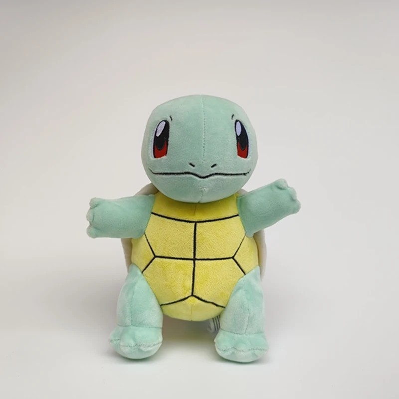 20CM Cute Pokémon Plush Starter 3 Pack - Charmander, Squirtle & Bulbasaur Genera