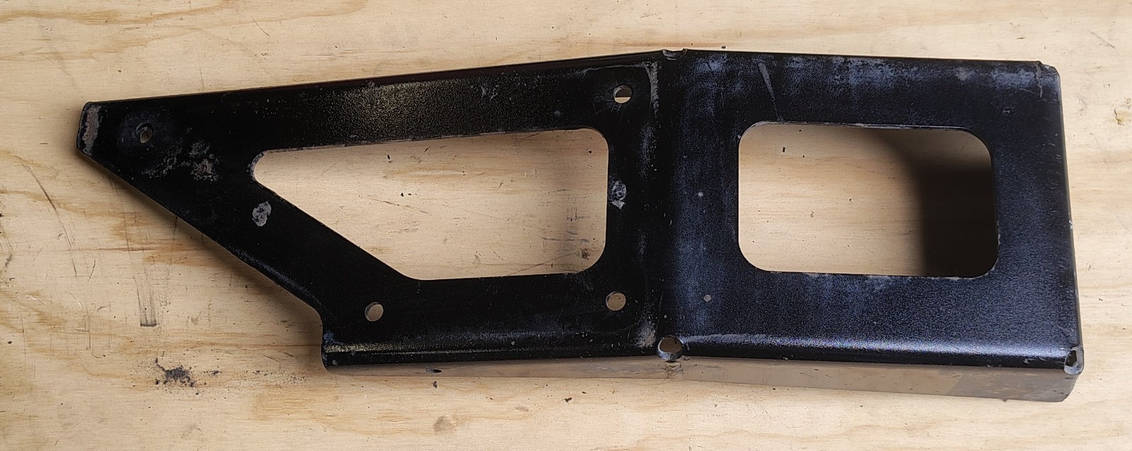 PETERBILT L11-6180R BRACKET-QUARTER FENDER 384 SBFA STL RH