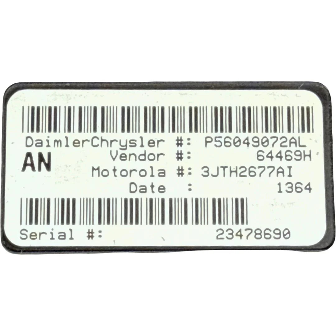 2001-2003 Dodge Durango Central Timing Module CTM P56049072AL OEM