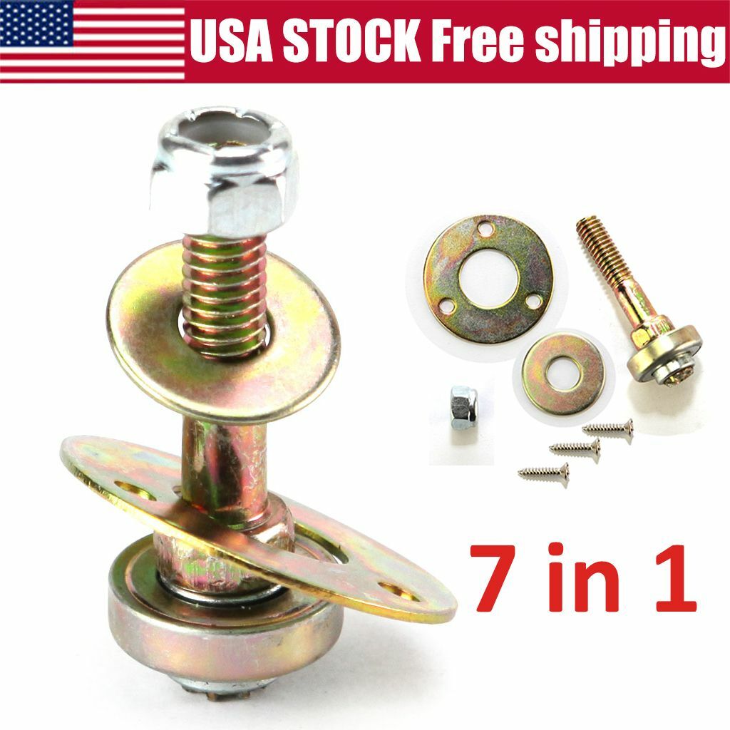 7pcs Rocking Chair Bearing Connecting Fitting Furniture Screws Nut Bolt Set US