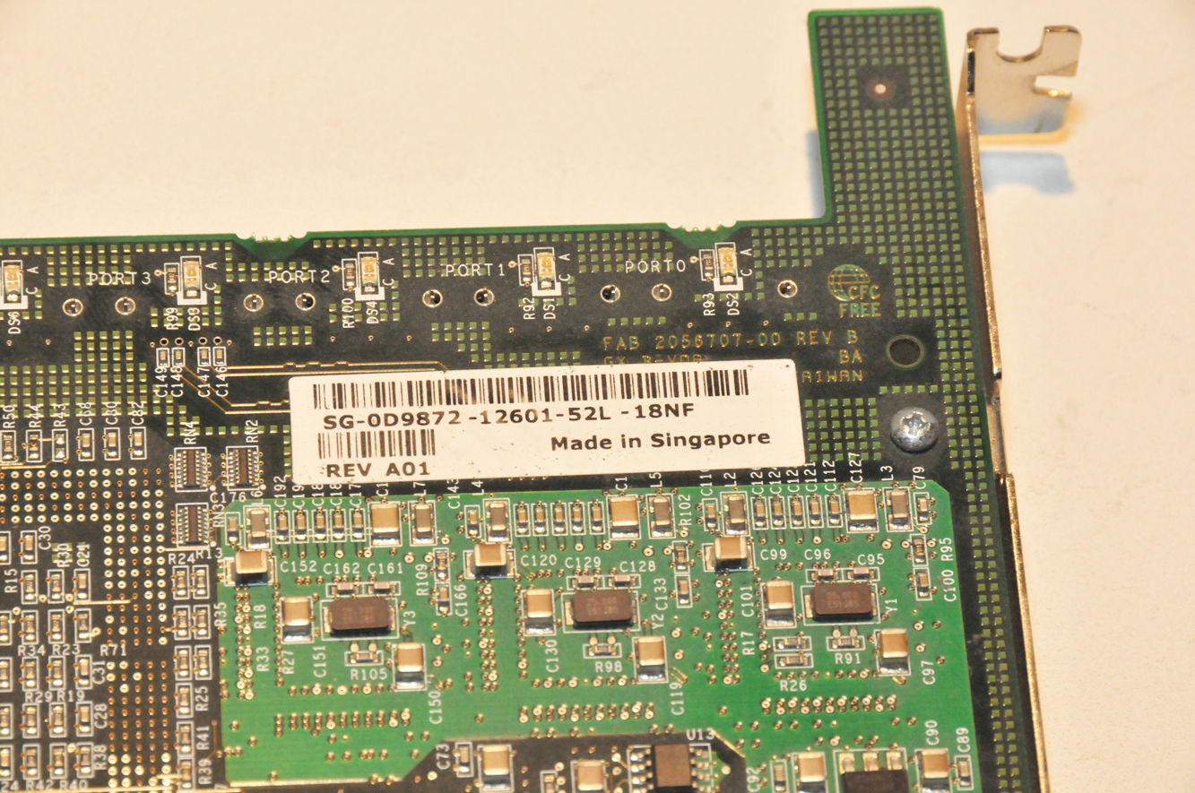 Dell D9872 / Adaptec AAR-2610SA 64MB 6 port SATA RAID Controller $30