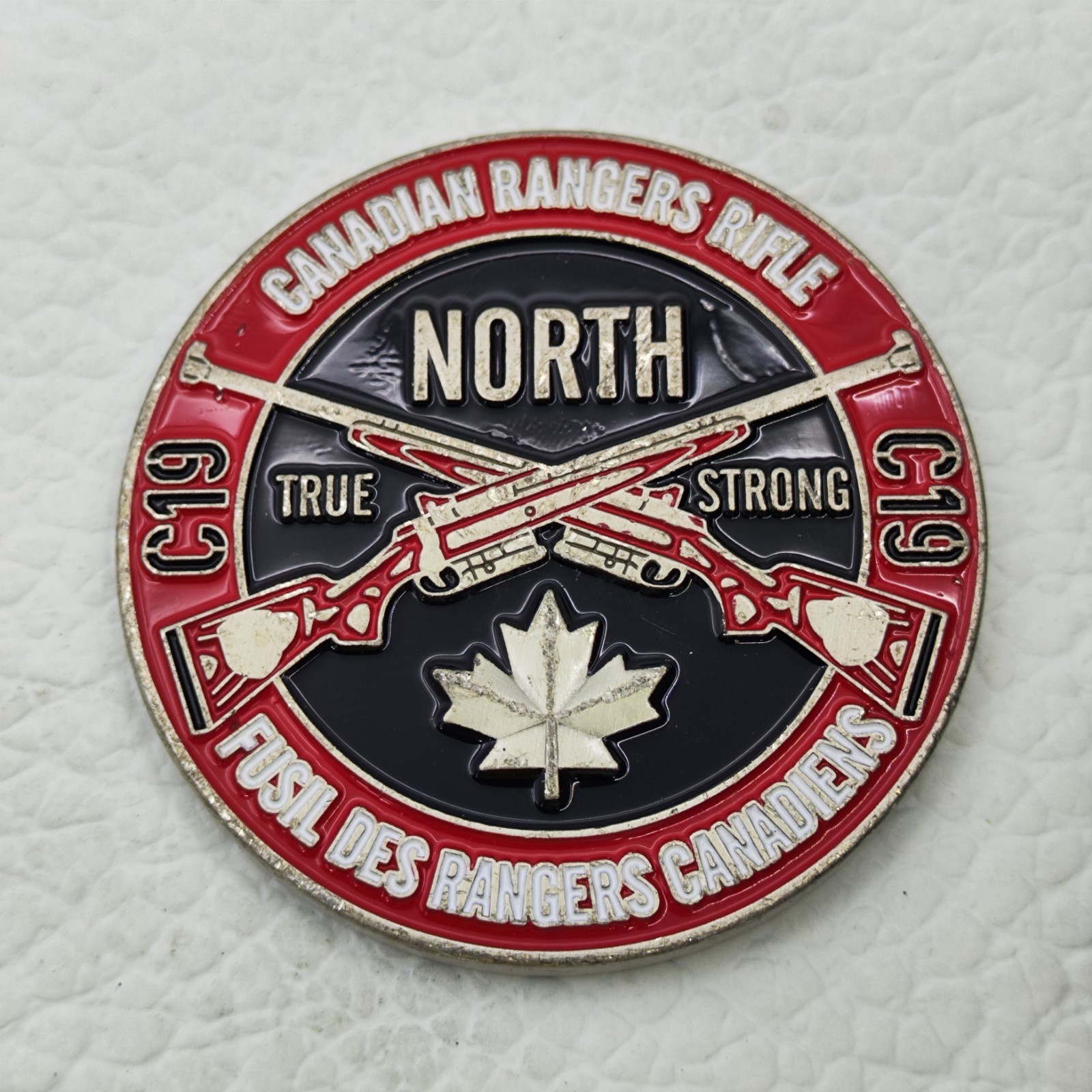 Colt Canada C19 Canadian Rangers Rifle Challenge Coin #1