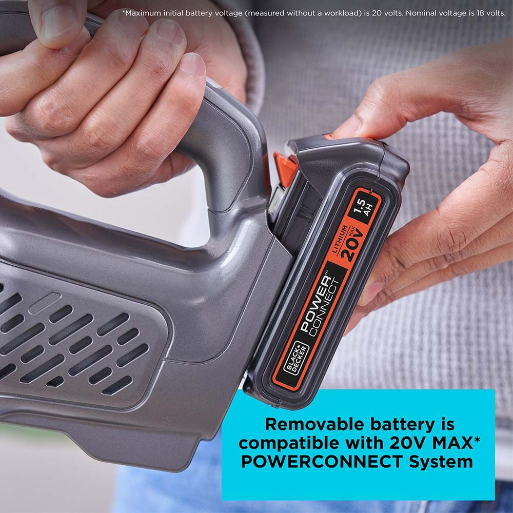 BLACK+DECKER dustbuster® 20V MAX* POWERCONNECT™ - BCHV001C1