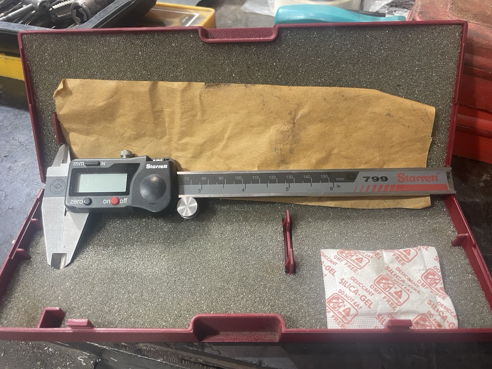 Starrett 799a Stainless Electronic Slide Caliper 0-6" Range, .0005" Resolution