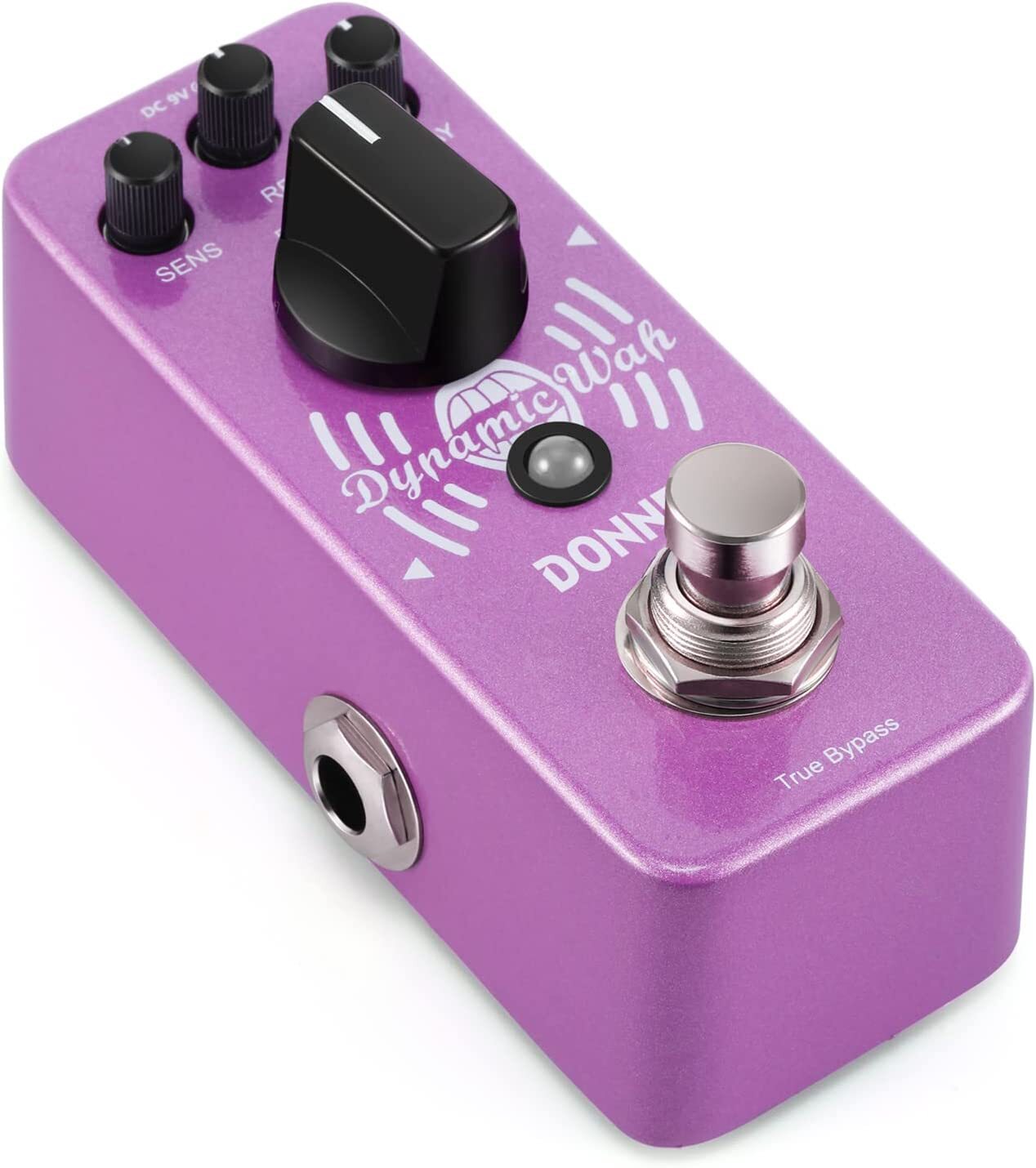 Donner Mini Auto Wah Pedal Dynamic Wah Effect Pedal Envelope Filter True Bypass