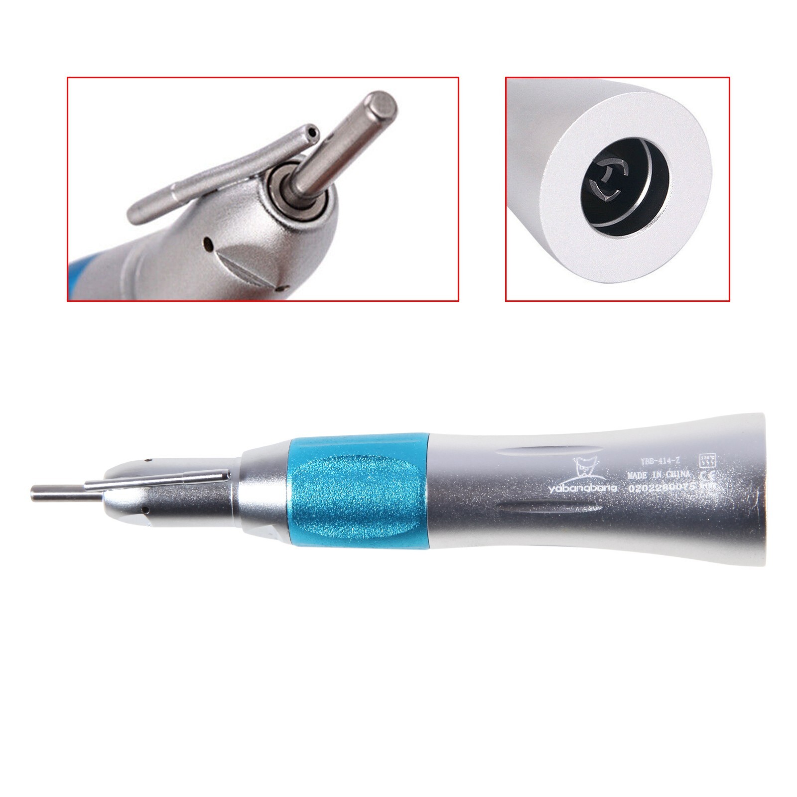 Surgical Dental Straight Handpiece 1:1 NoseCone External Irrigation Low Speed OR