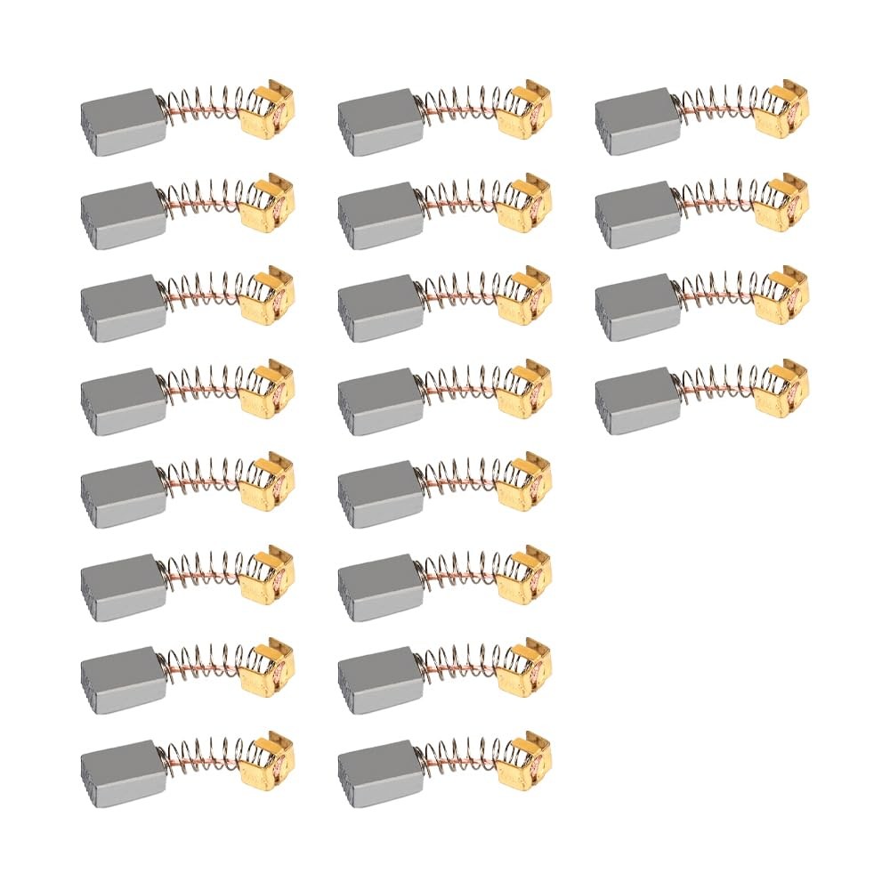 20 Pcs Carbon Brushes 5 x 8 x 12mm Angle Grinder DC Motor Replacement