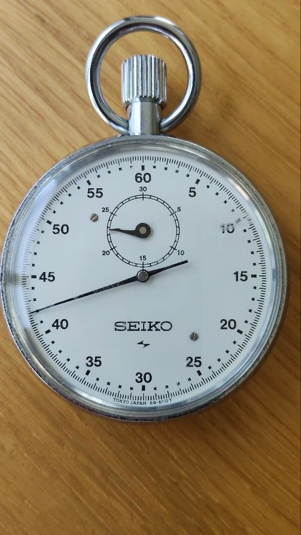 Vintage SEIKO 88-5090 Mechanical Stopwatch Manual Winding Japan Working