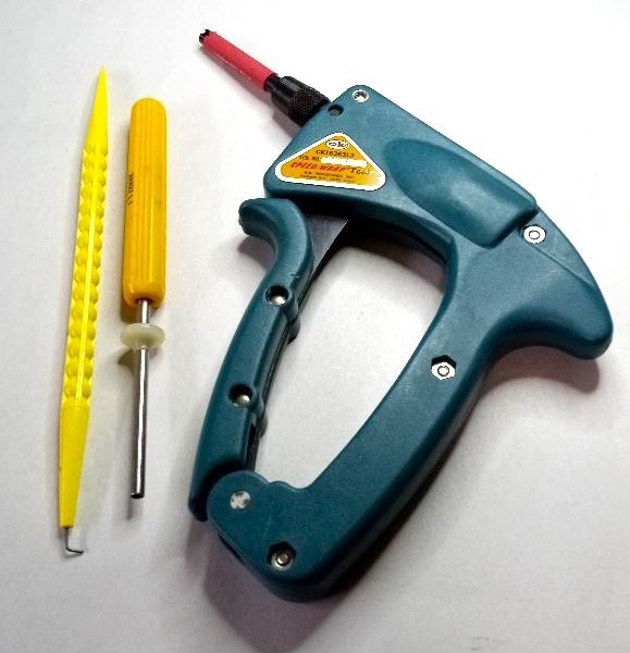 LOT OF 3:  BELL SYSTEM- OK SPEED-WRAP TOOL, 20827 UNWRAPPER AND L-HOOK PROBE