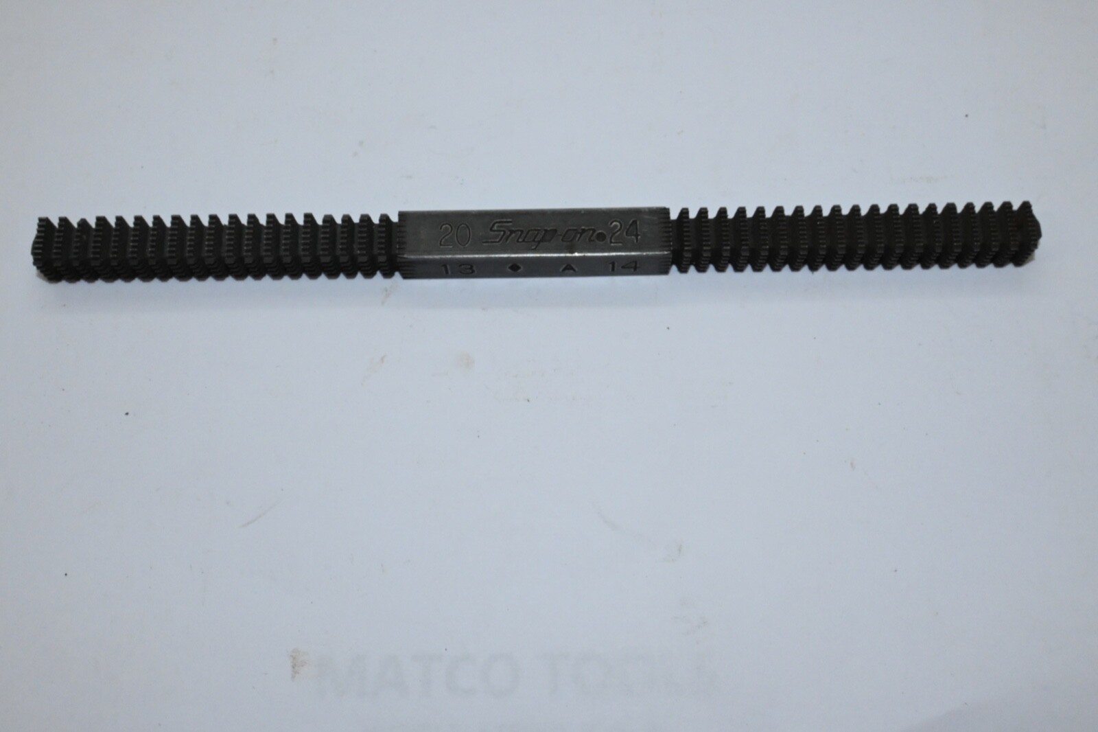 Snap-On Tools Thread File TF1124B  Sizes 11 12 13 14 16 18 20 & 24