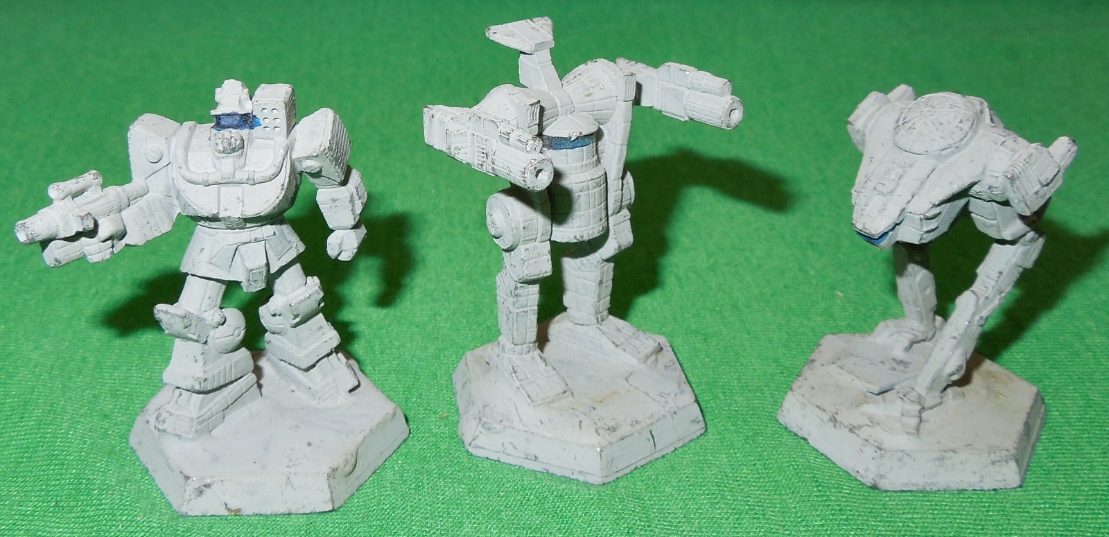 VTG 1980's Ral Partha Metal-cast Pre-Slotta Battletech Mech Miniatures x3 Lot F