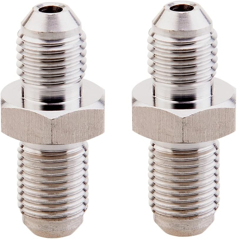 3AN Fitting-M10x1.0 - Adapter For Brake Clutch Fuel and Oil 2Pcs 2*M10x1.0-3AN