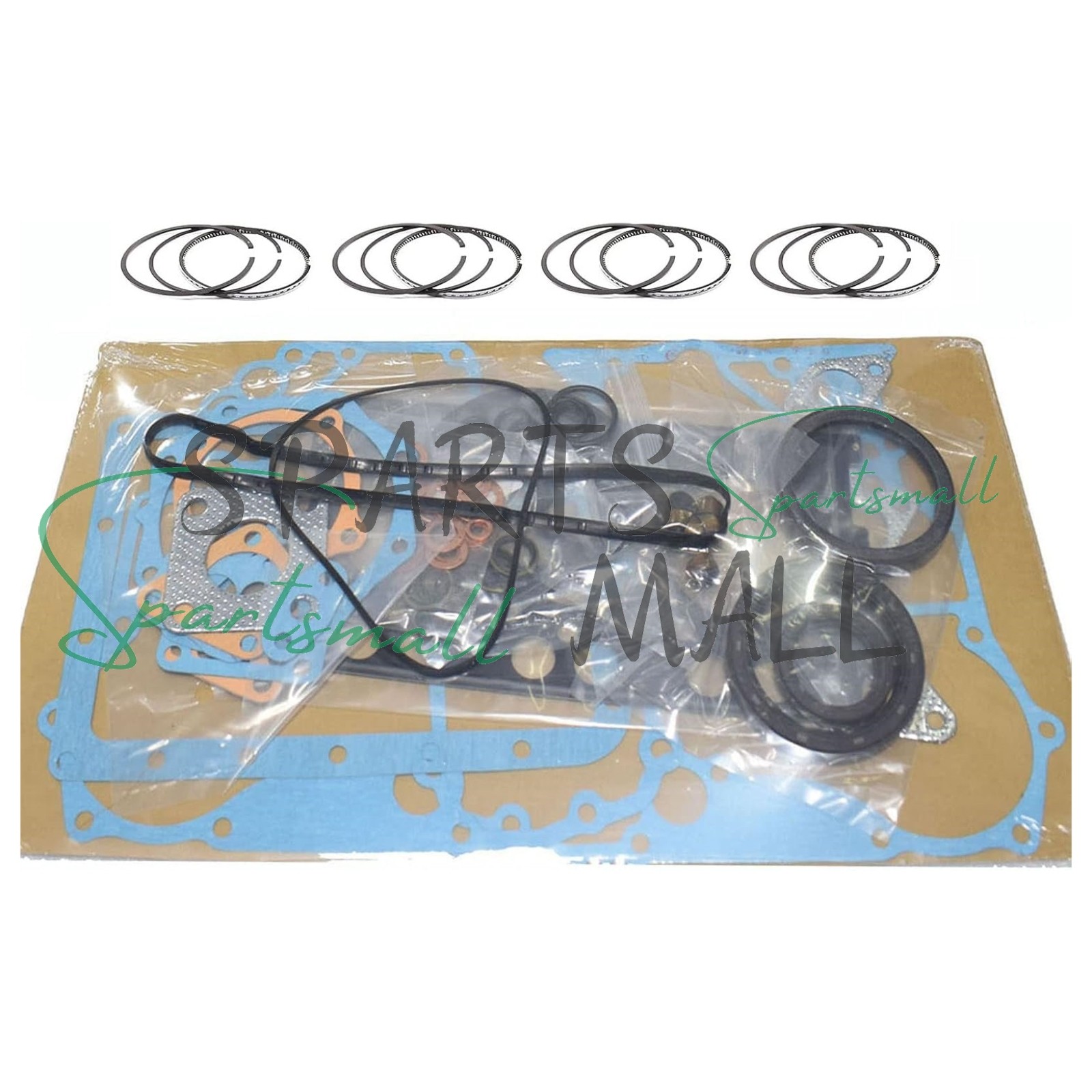 C2.2 Piston Rings+Full Gasket Kit Fits for Caterpillar 3024C C2.2 Engine