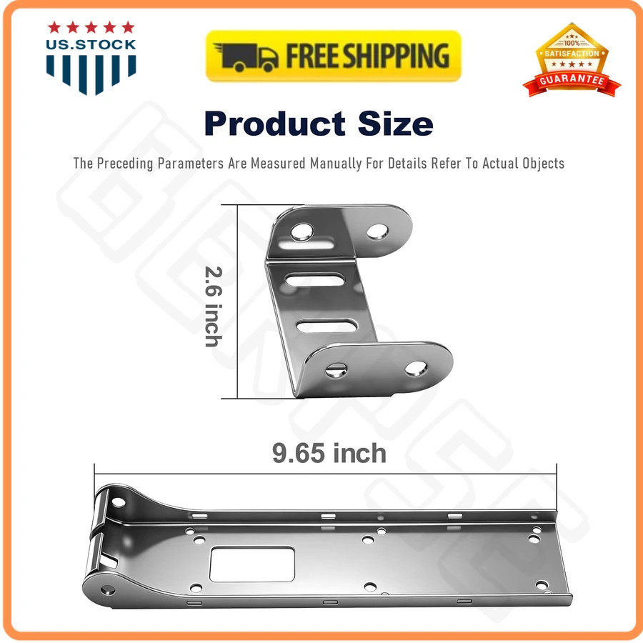Transom Transducer Mount Bracket for StructureScan 3D HD and TotalScan