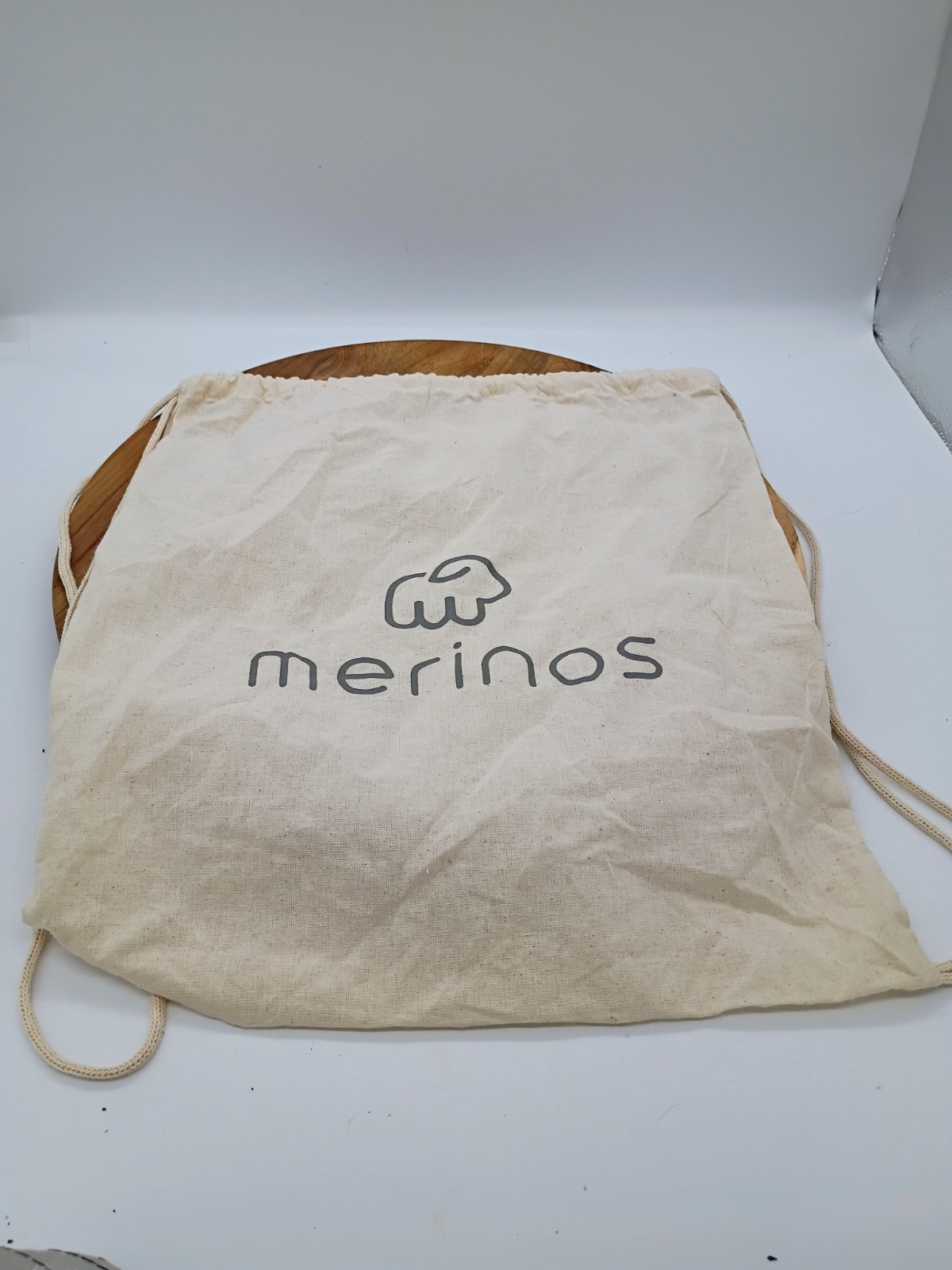 Merinos Canvas 15x13 Draw String Dust Bag for Shoes or Purses
