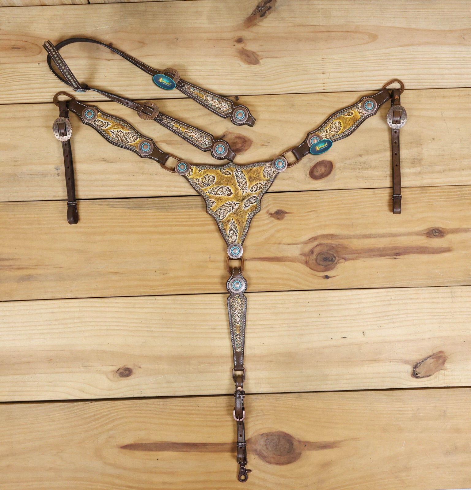 Headstall & Breast Collar Tack Set for Horse