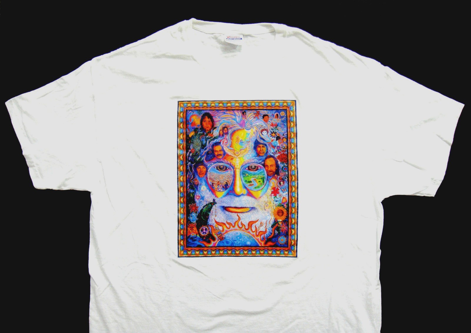Grateful Dead Shirt T Shirt Vintage 1996 Jerry Garcia Psychedelic Art Love JG XL