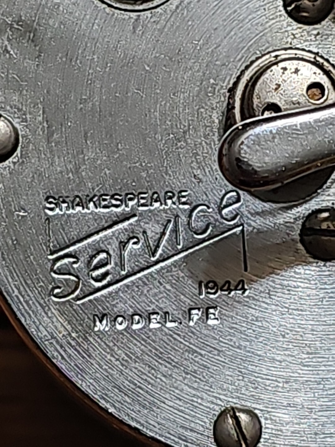 Vintage Shakespeare 1944 FE Service Level Wind Fishing Reel w/ Box