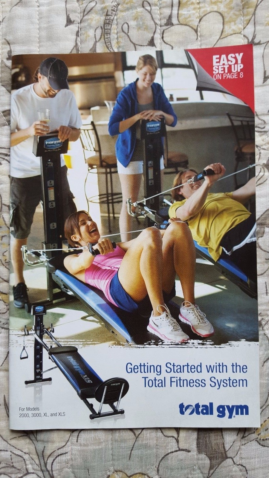 Total Gym XLS Getting Started Pamplet