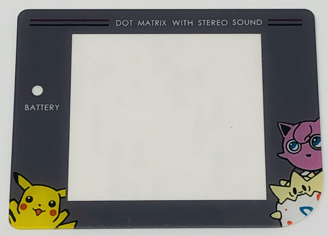 Game Boy DMG-01 Original Replacement Screen Lens Pokemon Edition