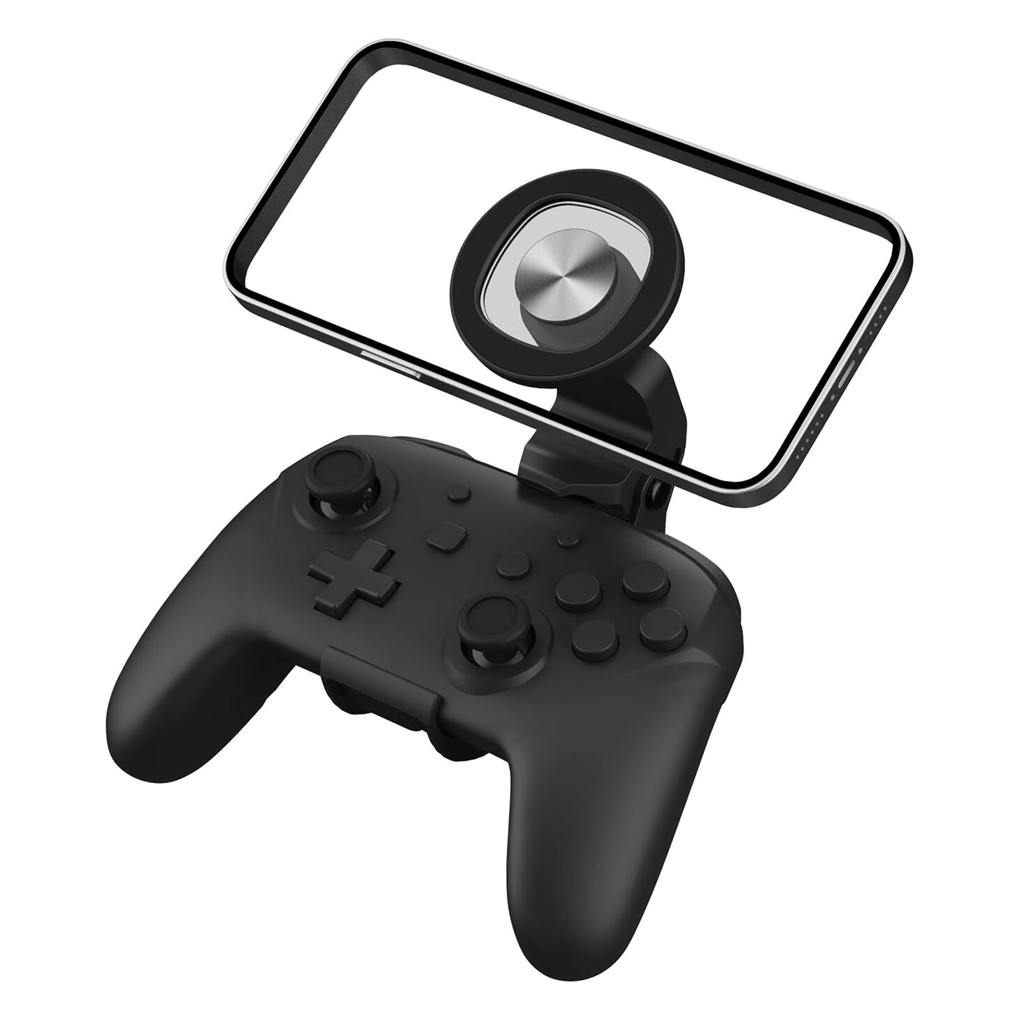 NBCP Phone Mount Clip 360° Magnetic steering Controller for Switch Lite Gamepad