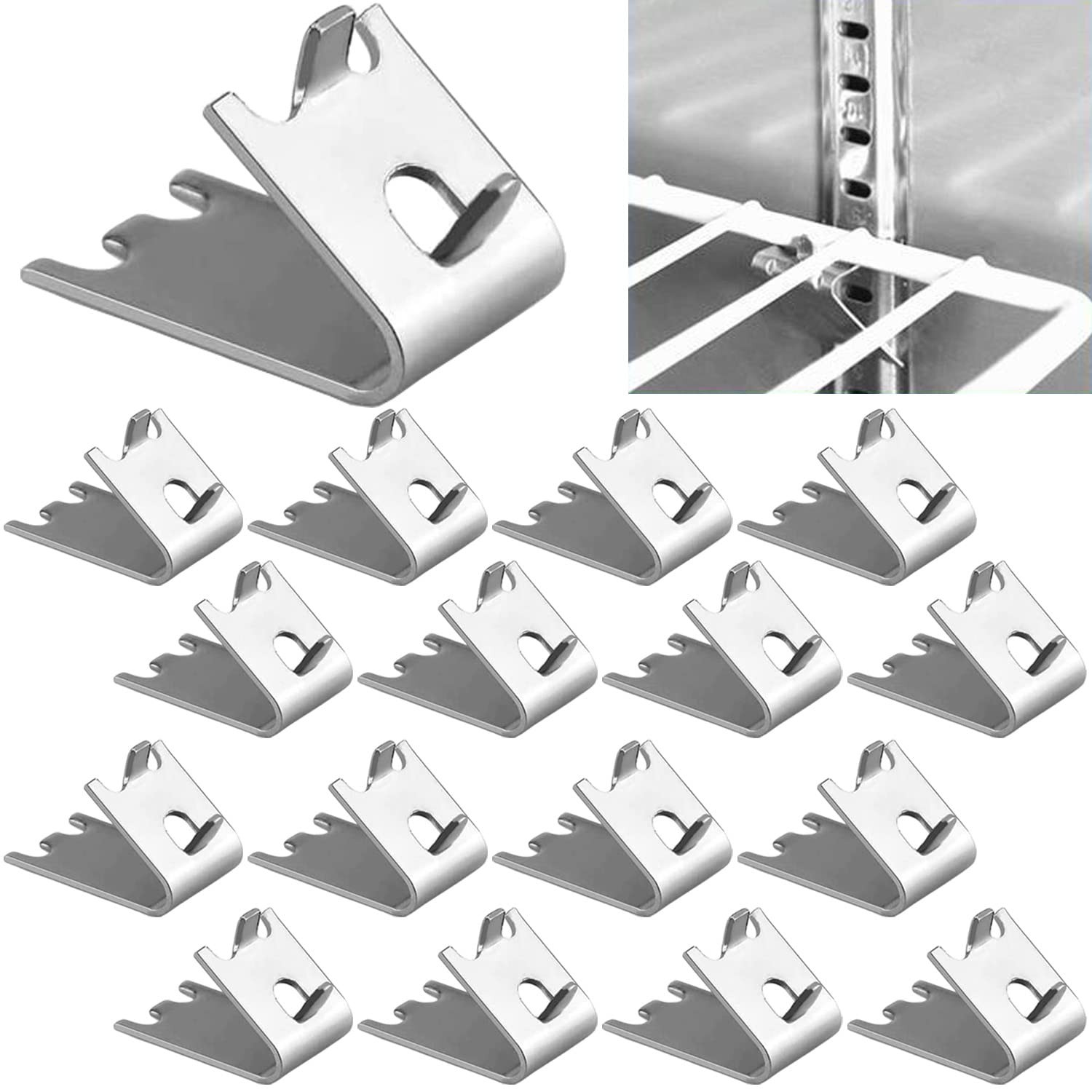 920158 Freezer Shelf Clip,Stainless Steel Clip for...