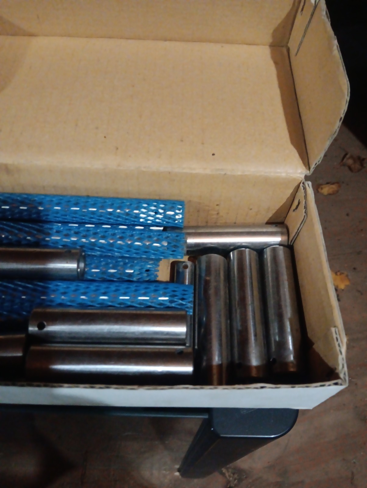 VTG Machines Blank Dowels Misc Box, As Is! Over 5LBS!!