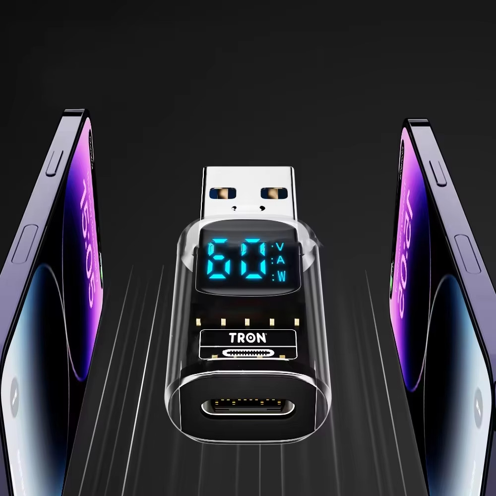 USB-C to A Adapter | LED Display