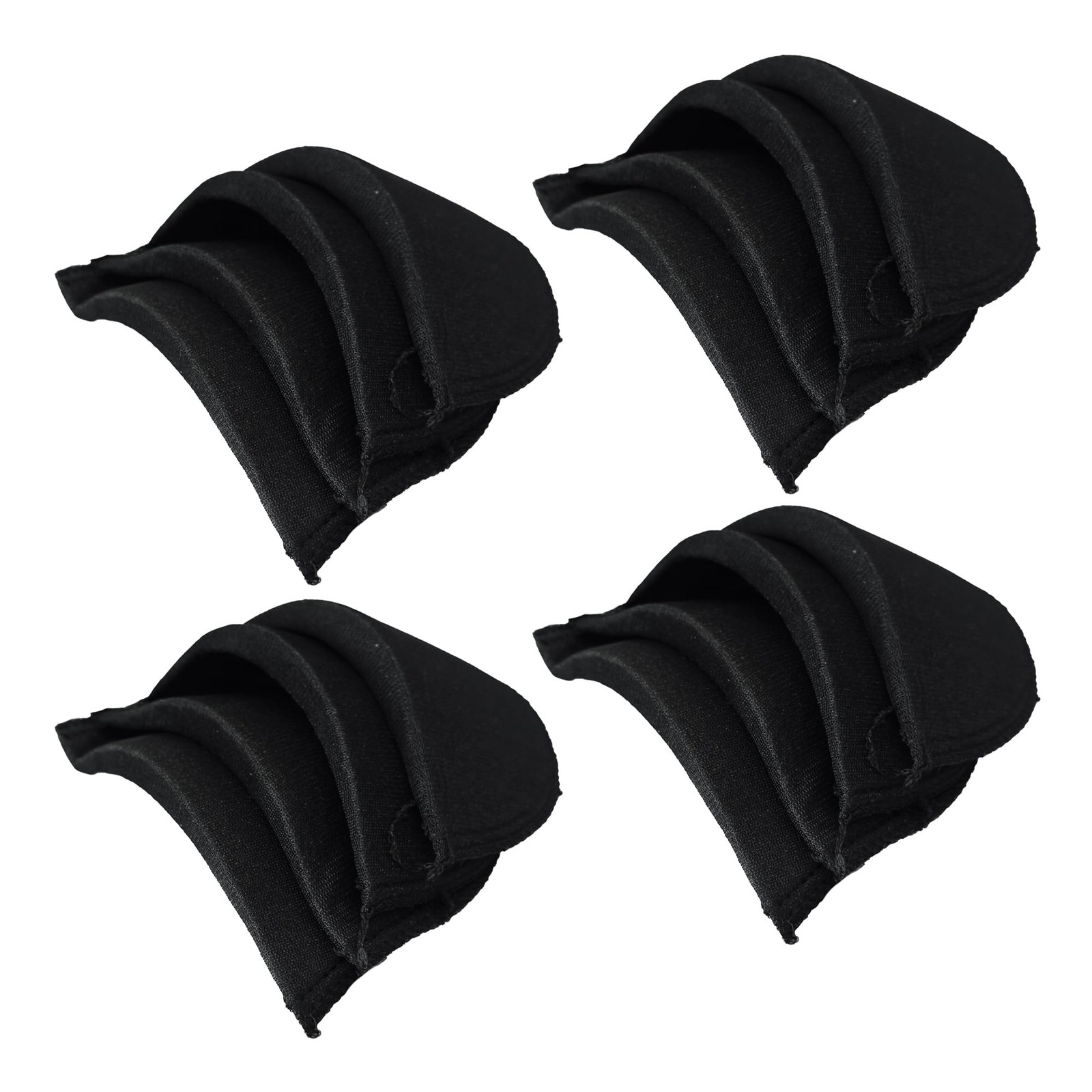 8 Pairs Breathable Sponge Foam Shoulder Pads for and Men Blazer, Suit, Coat, ...